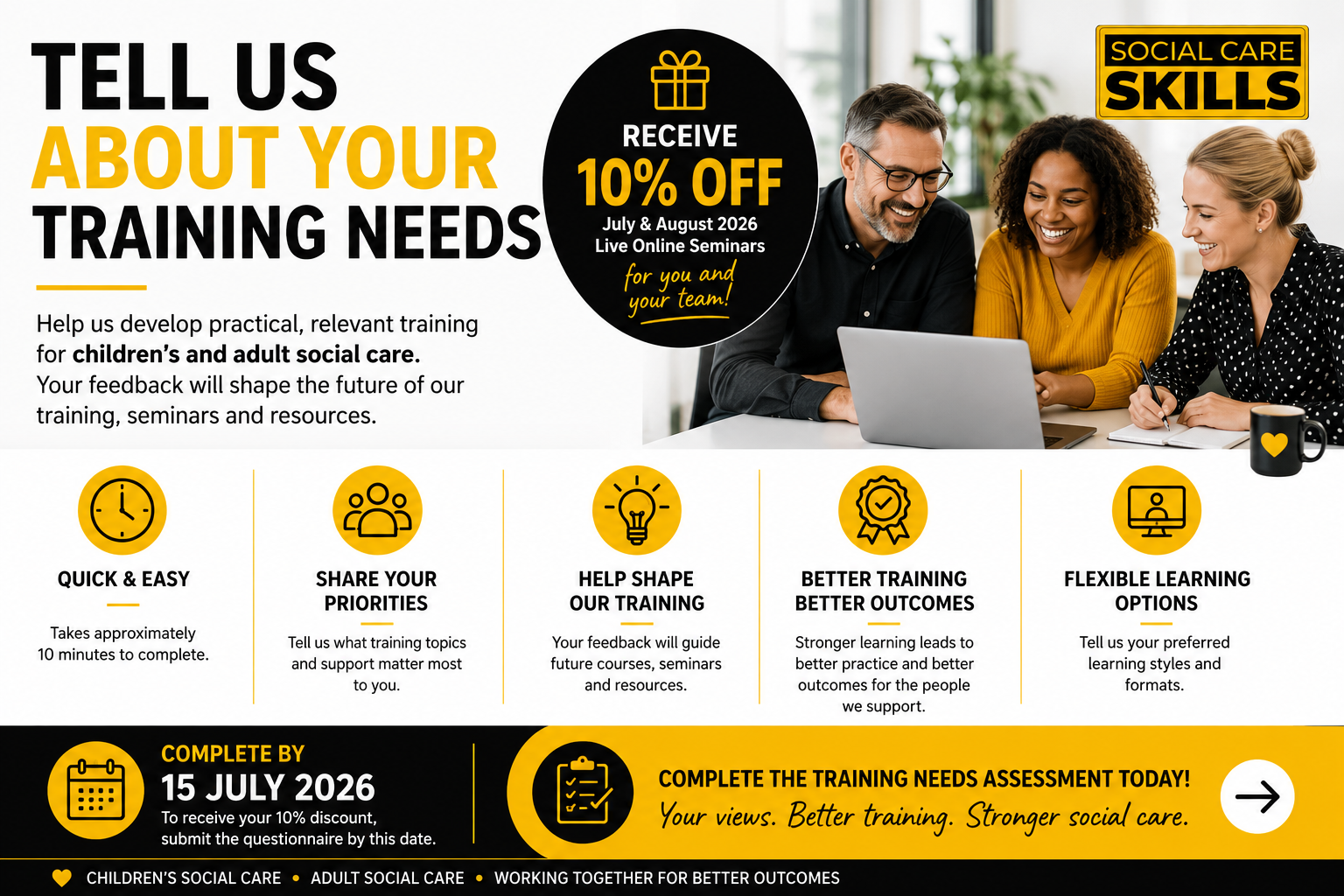 Tell Us About Your Training Needs